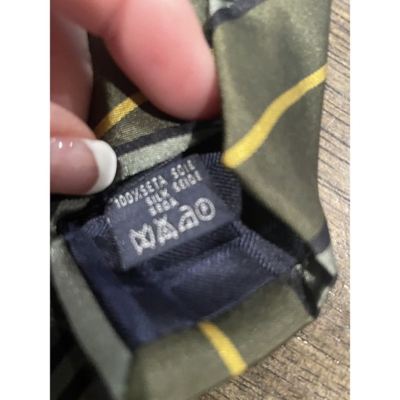 !POLO RALPH LAUREN! and * Burberry* Neck Tie Bundle 100% silk Stripe/Paisley EUC - Picture 9 of 13